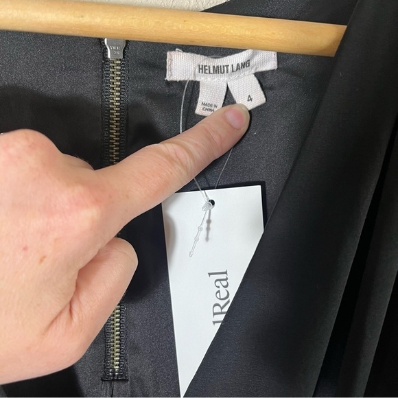 HELMUT LANG V-Neck Jumpsuit - Picture 11 of 12